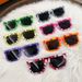 New Mosaic Glasses Anime My World Personalized Pixel Sunglasses_voghion.com