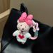 Creative Bowknot Headphone Loop Bear Car Keychain Cartoon Sweater Plush Doll Cute Bag Decoration Pendant_voghion.com