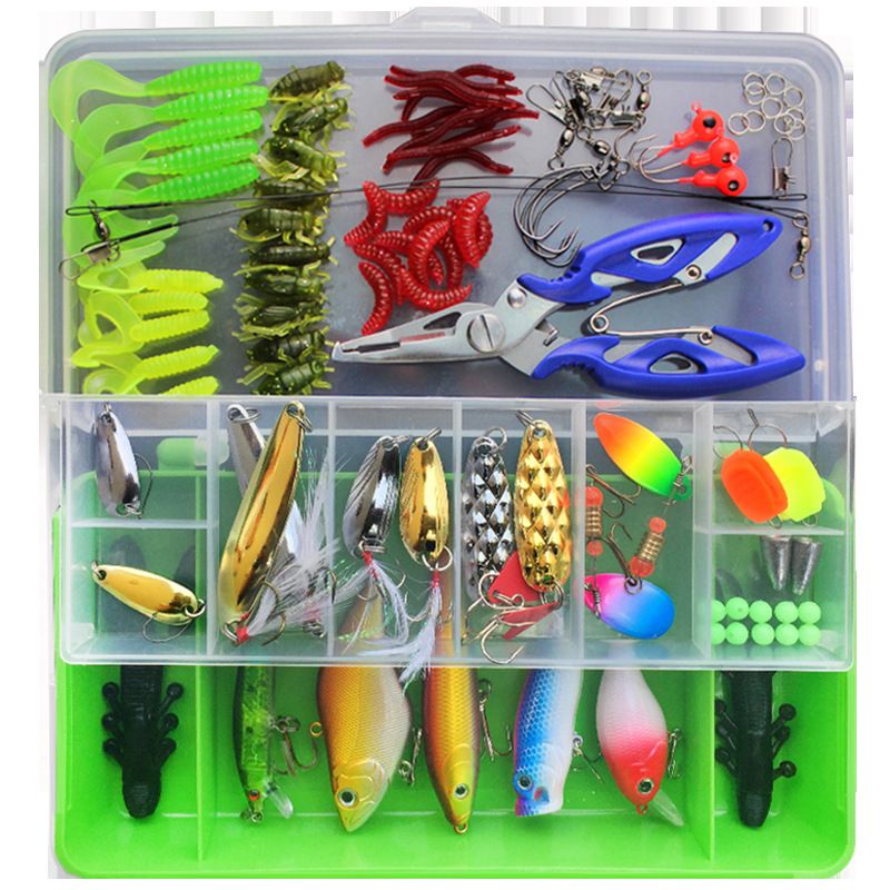 【 Pêcheur polyvalent 】 Ensembles d'appâts 101 Luya - le choix ultime pour les amateurs de pêche_voghion.com