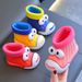 Kids' Waterproof Rain Boots With Fleece Lining - Non-Slip Garden Shoes For Toddlers & School Children, Lightweight PVC Mud Booties (Cartoon Designs)_voghion.com