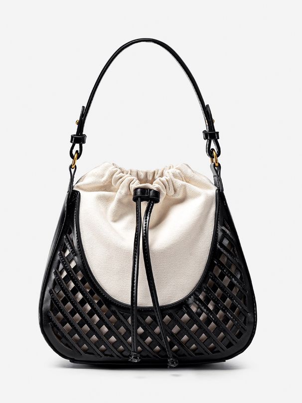 Borsa da donna di alta qualità, borsa a tracolla, borsa a secchiello, borsa intrecciata, borsa a tracolla, borsa a mano_voghion.com