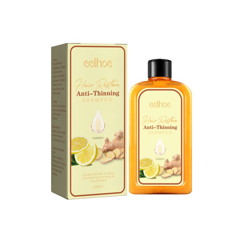 El champú para cabello denso EELHOE previene la caída, estabiliza el cabello, protege el cabello seco, áspero y liso._voghion.com