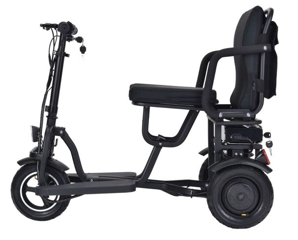 Folding Electric Mobility Scooter Lightweight Portable Travel Scooter 3 Wheel 2 Second Folding 700W For Disable Elder_voghion.com