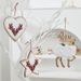 Handcrafted Wooden Christmas Ornaments Set – Rustic Snowman, Reindeer & Santa Claus Hanging Decor For Tree, Home & Classroom_voghion.com