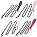 Metallic Wear-resistant Dog Chain With Leather Handle, Durable Leash For Control, Pet Supplies, Iron Traction Rope_voghion.com