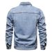 Giacca in denim da uomo, casual giapponese, popolare per i giovani, da lavoro_voghion.com