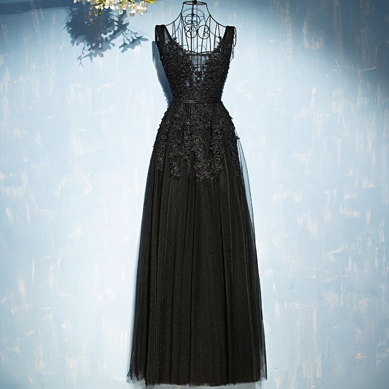 Robe de soirée robe de toast de mariée longue robe de soirée de célébrité hôte robe de demoiselle d'honneur_voghion.com