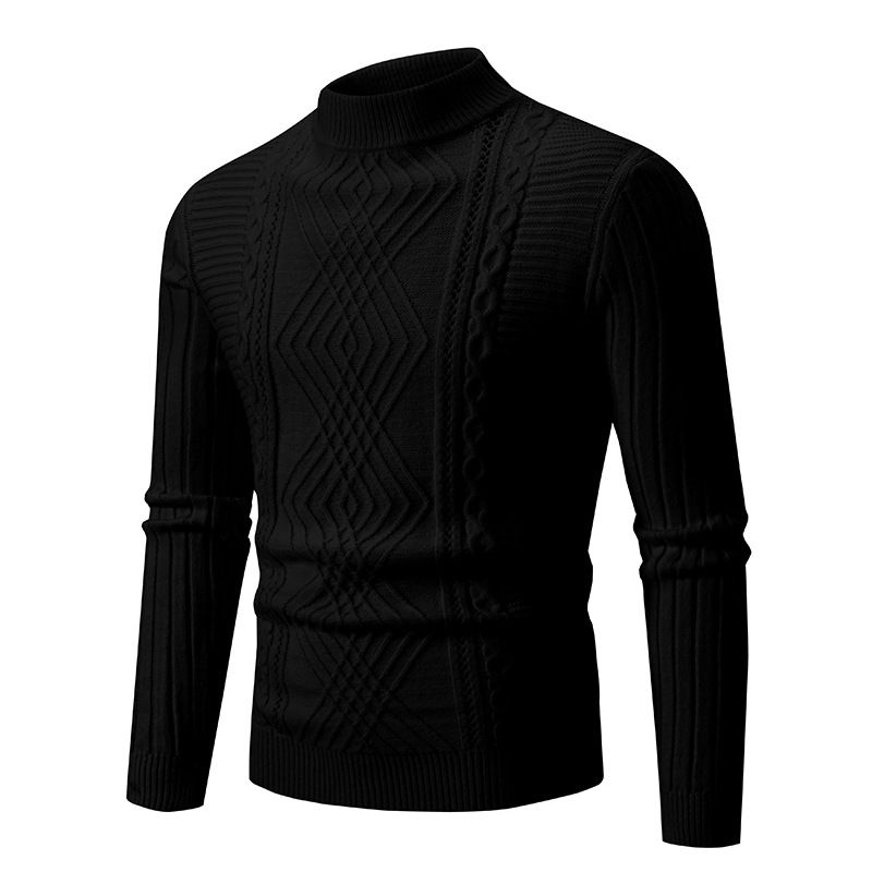 Herrenbekleidung Winter Neue Mode Strickpullover Lässiger koreanischer Herrenpullover_voghion.com