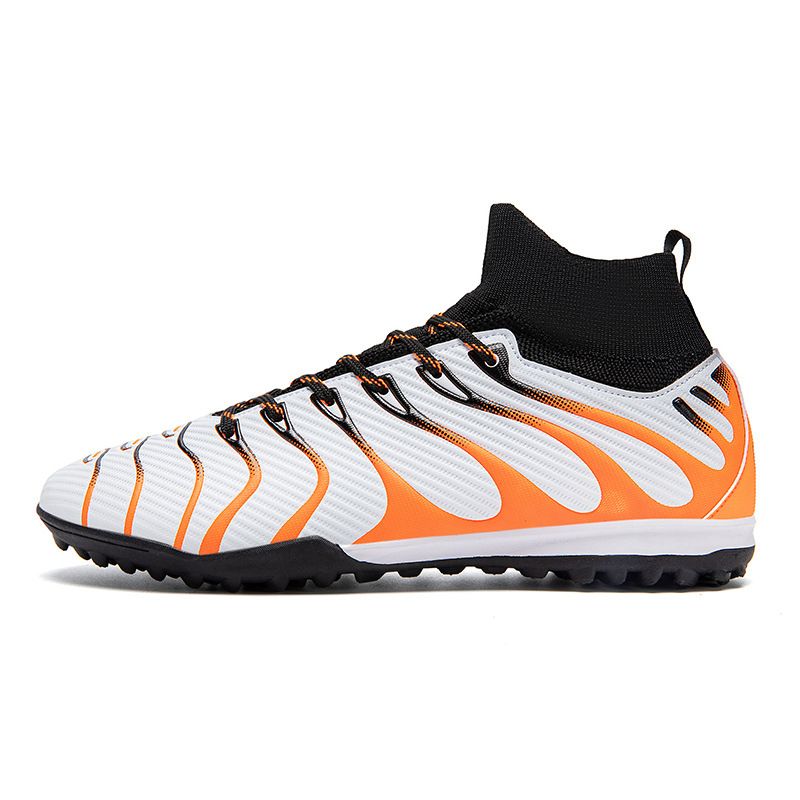 Botas de fútbol profesionales de competición al aire libre, antideslizantes, Assassin de 15.ª generación FG Nail High Top para hombre y mujer._voghion.com