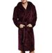 Men's Clothing warm men's large size thickened hooded patch pockets extended winter long sleeved solid color nightgown_voghion.com