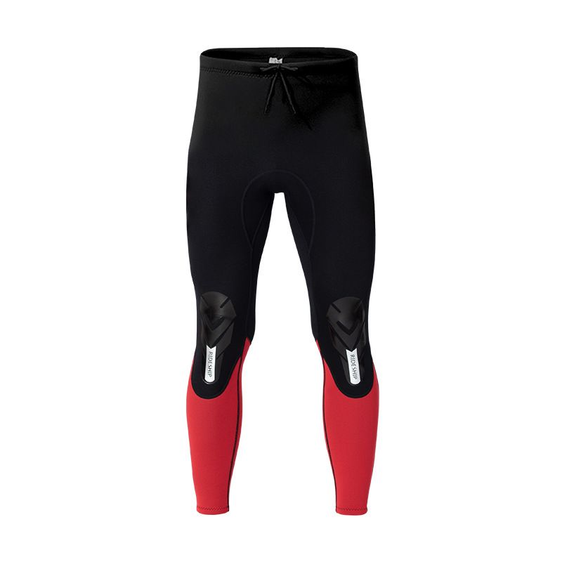 Combinaison néoprène fendue à manches longues de 1,5 mm pour l'apnée, la natation, la plongée profonde, la plongée avec tuba et le surf._voghion.com