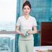 Fashionable Anti-aging Medical Beauty Salon, Health Center, Short Sleeved Set, Women's SPA Club, Massage Technician,_voghion.com