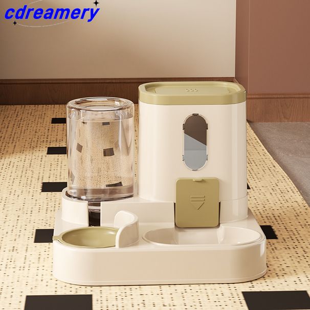 Tierbedarf Automatischer Futterspender, Katzennäpfe, Hundenäpfe, Katzenfutternäpfe, Katzenfutter-Doppelnäpfe, Trinkwassernäpfe_voghion.com