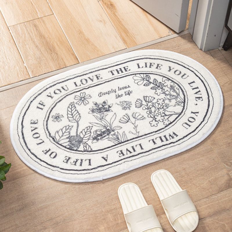 Lamb Wool Bath Mat - Super Absorbent & Non-Slip Fluffy Rug For Bathroom, Toilet, And Entryway, Soft & Quick-Drying Home Carpet_voghion.com