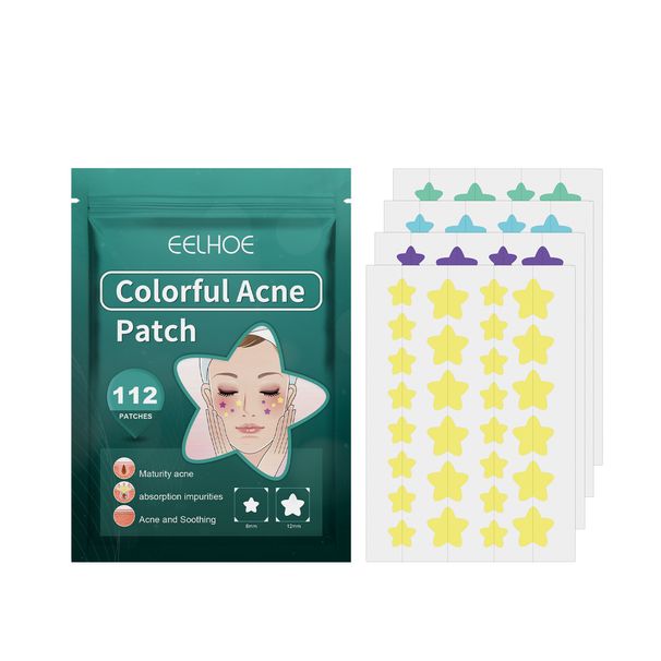 shaped Star Patch For Lightening Spots, Marks, Cleaning, Closing, Covering, And Repairing Acne Patches Spots, Marks, Cleaning, Closing, Covering,_voghion.com