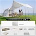 Tent And 2-in-1 Outdoor Camping Overnight Rainproof Sunshade Foldable Portable Automatic External Canopy_voghion.com