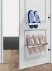 No-Drill Bathroom Shoe Organizer – Wall-Mounted Drying Rack For Wet Slippers, Space-Saving Shower Storage Shelf With Drainage Holes_voghion.com
