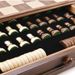 Walnut Checkers Set Drawer Style High-end Solid Wood Chess Box / WOODEN CHE_voghion.com