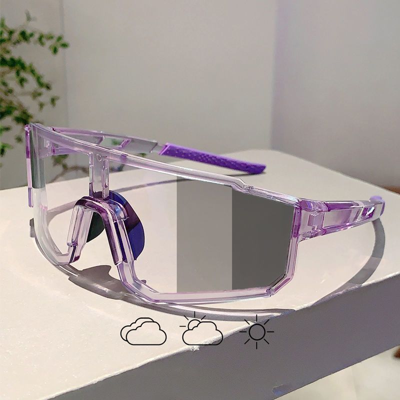 Lunettes de cyclisme pour sports de plein air, vélo de route, de jour et double usage, photochromiques, coupe-vent, pour la conduite de nuit, la course à pied_voghion.com