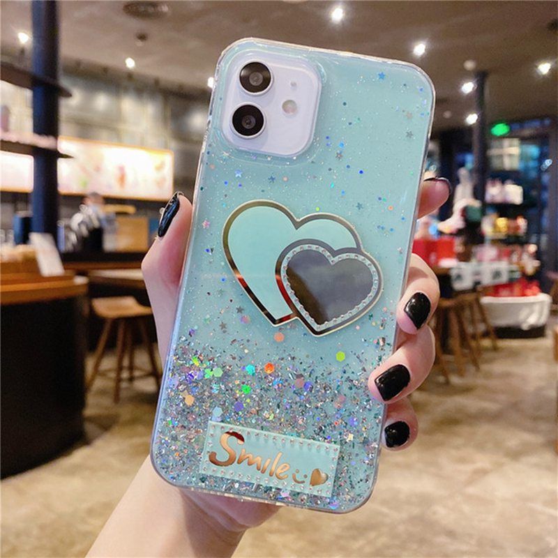 Coque fille à paillettes miroir, étui pour Xiaomi Mi POCO X2 X3 NFC M3 F2 9T CC9 A3 Redmi Note 10 6 7 8 9 9S 10T Lite 5G K20 K30 Pro K_voghion.com