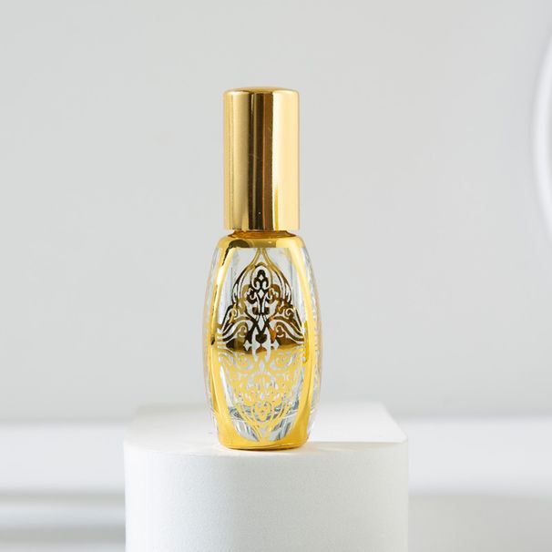 Perfume Accessories Gold Gilded Perfume Bottle Glass Spray Bottle Cosmetics Sub Bottle Perfume Bottle Perfume Sub Bottle 10ML_voghion.com