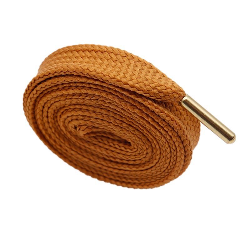 LACES Widened 1.8cm Flat Solid Color With Metal Toe Rope Decoration_voghion.com