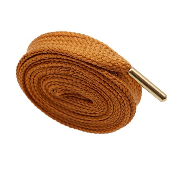 LACES Widened 1.8cm Flat Solid Color With Metal Toe Rope Decoration_voghion.com