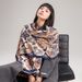2024 New Qashqai Forest Color Contrasting Autumn and Cashmere Scarf, Winter High End Personalized Warm Shawl_voghion.com