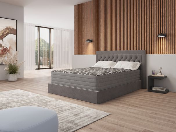 12" Smooth Top Foam, Medium Plush, King Mattress_voghion.com