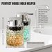 Glass Foam Soap Dispenser - Refillable Large Pump_voghion.com
