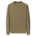 Men's Clothing Casual Long Sleeve Crewneck Sweatshirt - Stylish Pullover T-Shirt For Spring & Autumn, No Hood, Breathable & Comfortable Fit_voghion.com