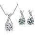 Two Carat Moissani Diamond Women's Color Protection Accessory, Full Diamond, Fashionable And Versatile Necklace,_voghion.com