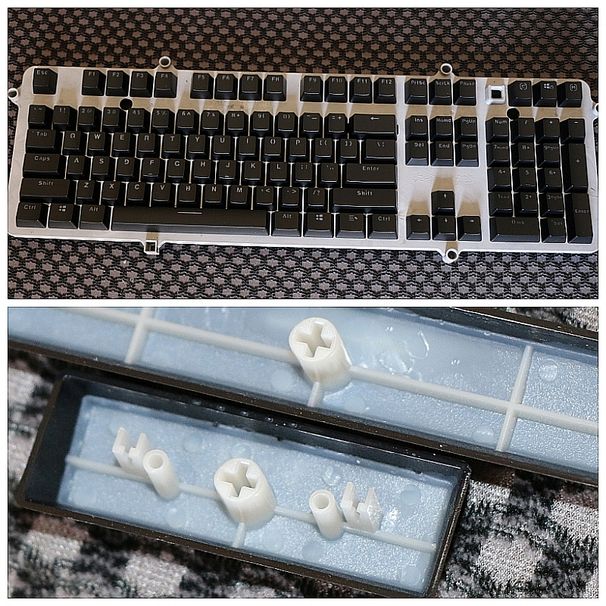 Lei Bo Single Läpinäkyvä V500 Nical -näppäimistö_voghion.com