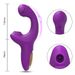 Leistungsstarker Dildo-Vibrator für Frauen, Klitoris-Sauger, Vakuum-Klitoris-Stimulator, mimischer Fingerwackeln, Erwachsene Sex oris_voghion.com