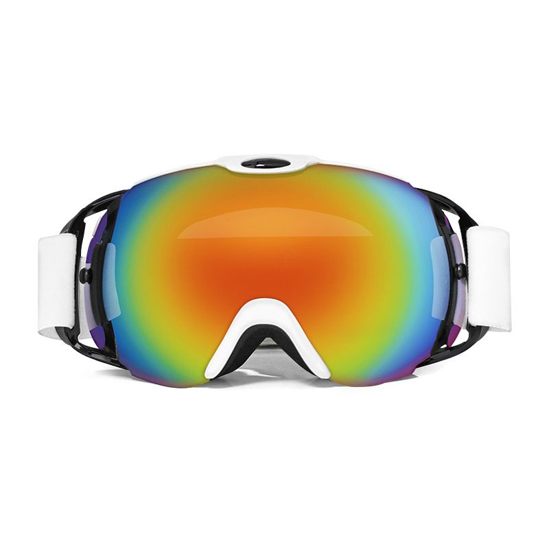 Outdoor Sports Large Ball Surface Go, Snap-on Prescription, Double Layer Anti-fog, Unisex Ski Glasses, Sandproof_voghion.com