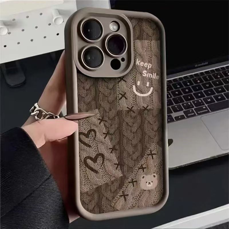 Populārais Emery ir piemērots Iphone16 mobilā telefona korpusam Cute Iphone15promax Anti-drop 14/13pro12_voghion.com