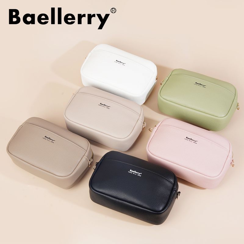 ​​Baellerry Mini Crossbody Bag For Women - Stylish PU Leather Small Shoulder Purse With Zipper, Lightweight & Spacious, Multiple Colors_voghion.com