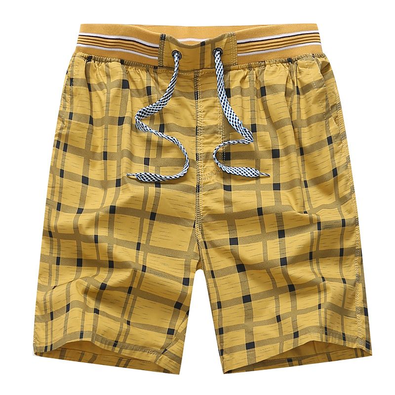 Men's Clothing Shorts men's summer casual shorts loose versatile thin sports pants home home cotton beach pants_voghion.com
