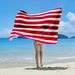 Asciugamano da spiaggia a righe con protezione solare, in microfibra, stampato, da campeggio, per nuotare, ad asciugatura rapida, assorbente_voghion.com
