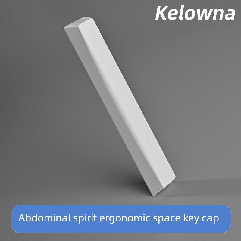 Kelowna Abdominal Spirit Ergonomics Nical-tastatur PBT-tastehette 6,25U mellomromstast_voghion.com