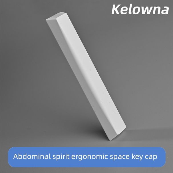 Kelowna Abdominal Spirit Ergonomics Nical-tastatur PBT-tastehette 6,25U mellomromstast_voghion.com