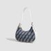 Niche Design Chain Lock Printed Handbag Shoulder High Quality Textured Women's Simple Casual Crescent Bag 2025 Spring_voghion.com