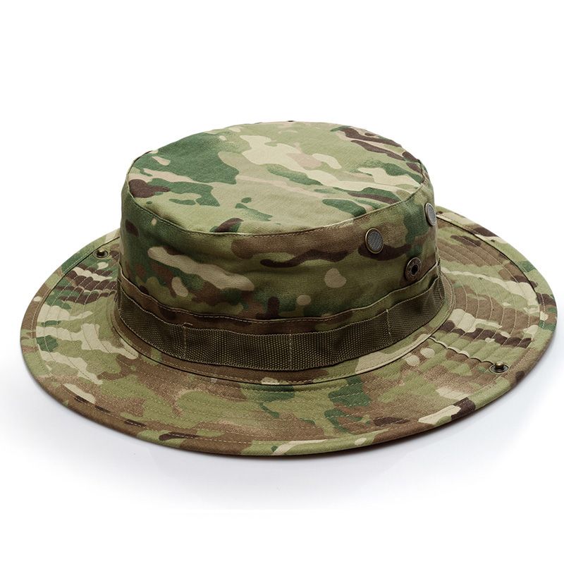 US Army Camouflage BOONIE HAT Thicken Military Tactical Cap Hunting Hiking Climbing Camping MULTICAM HAT 20 Color AF056_voghion.com