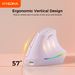 Premium Ergonomic Vertical Rechargeable Upright Mouse Healthy 4000DPI Hot-Selling Wireless Dual Mode_voghion.com