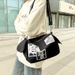 Casual For Women 2025 New Fashion Large Capacity Wide Strap Crossbody Nylon Trendy Lightweight Shoulder Bag_voghion.com