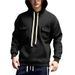 Robuster Kapuzenpullover für Herren, ideal für Herbst und Winter, Arbeitskleidung, Fleece-Sweatshirt mit mehreren Taschen, langärmelige Jacke_voghion.com
