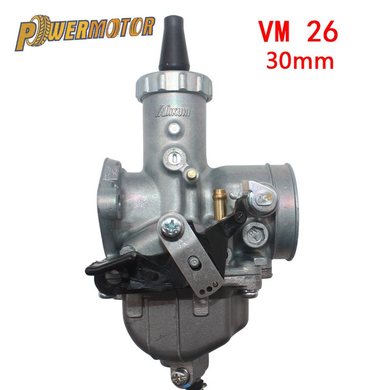 PowerMotor 30mm Mikuni VM26 Carburatore Carby Carb Per 150cc 160cc 200cc 250cc CRF KLX TTR XR Pit Dirt Bikes Motocicletta_voghion.com