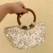 Designer NEUE Handgemachte Schwere Industrie Perle Handtasche Bestickt Strass Perle Diagonal Totes frauen Hochzeit Party_voghion.com