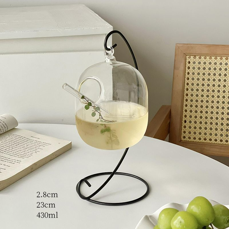 Creative Glass Cocktail Home Use, Funny Unique Design For Girls, Niche Style, Irregular Shape Water Cup, Beverage And_voghion.com