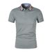 Sommer High-End-Arbeitskleidung lässig bequemes Poloshirt Revers kurzärmeliges Sport-T-Shirt_voghion.com